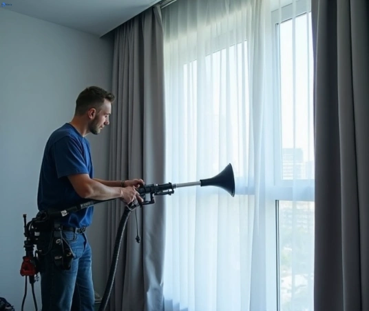Professional drapes cleaning process tools Matty Curtain Cleaning ocean-grove-vic