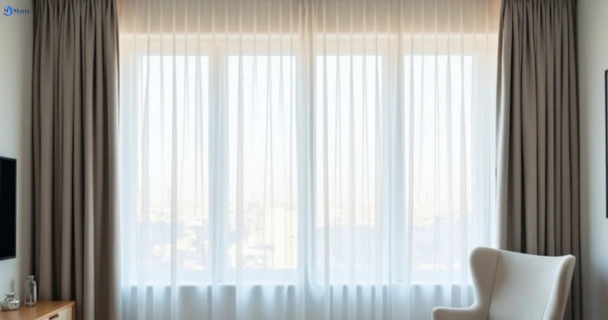 Restored vibrant drapes in ocean-grove-vic QLD after Matty Curtain Cleaning